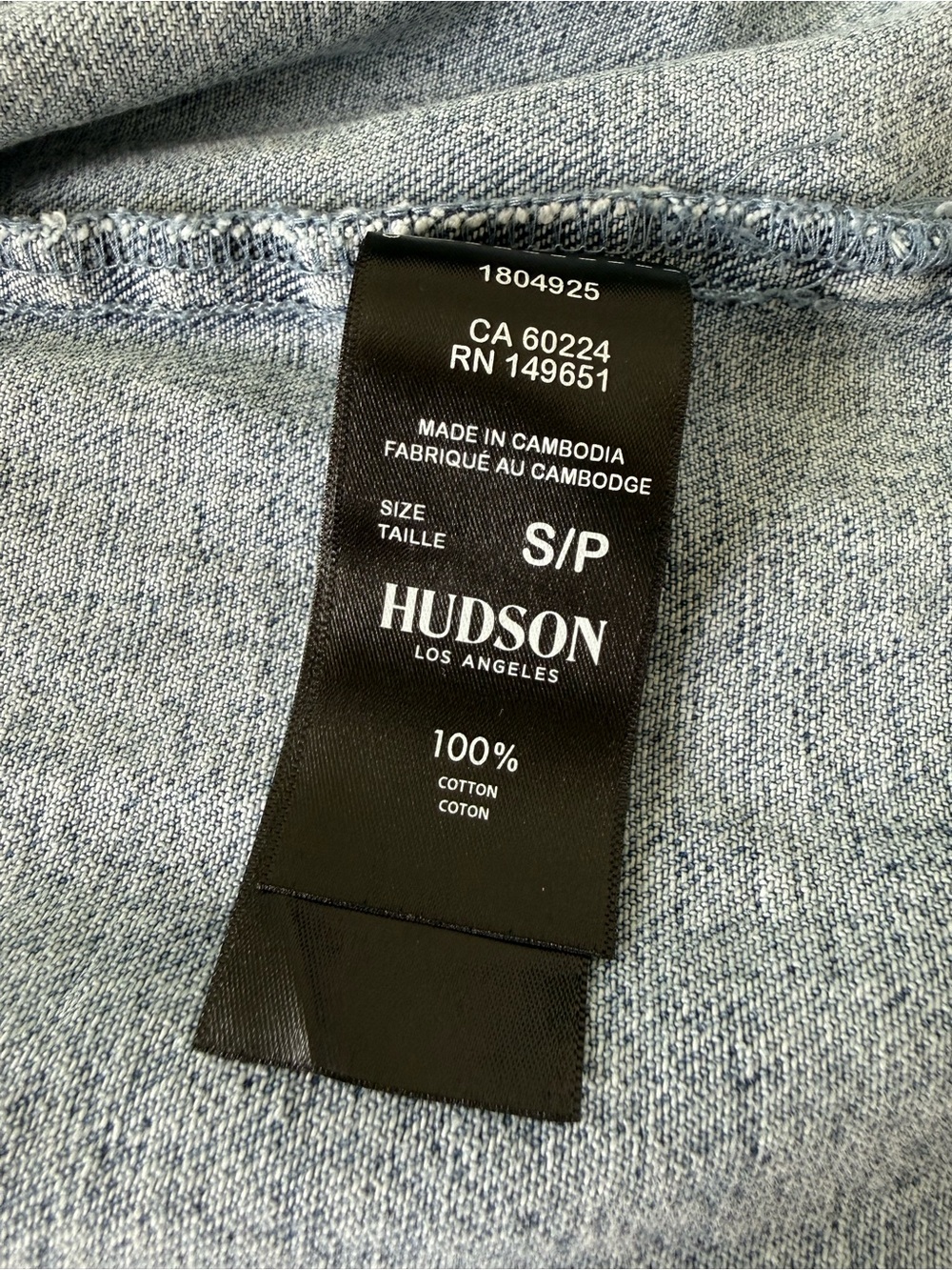 Hudson Jeans Denim Shacket - Picture 4 of 6
